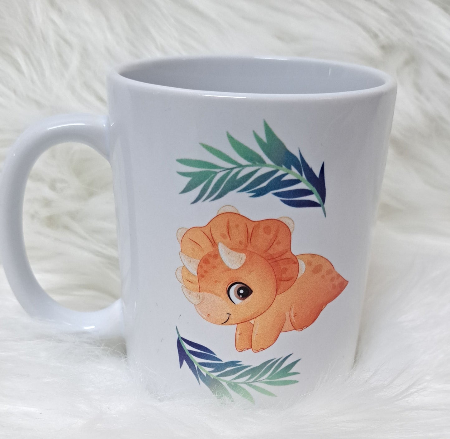 Tasse Dino mit Namen