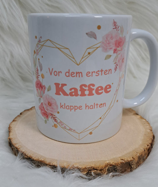 Tasse Kaffeespruch