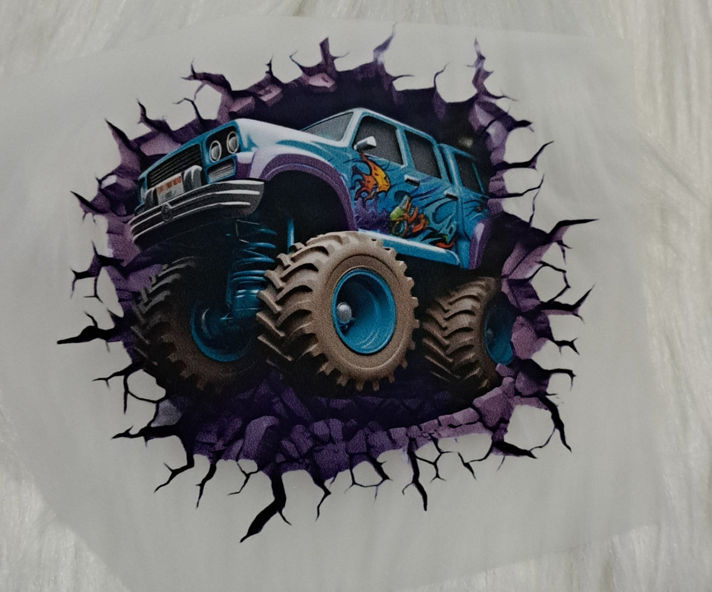 Bügelbild Monstertruck1