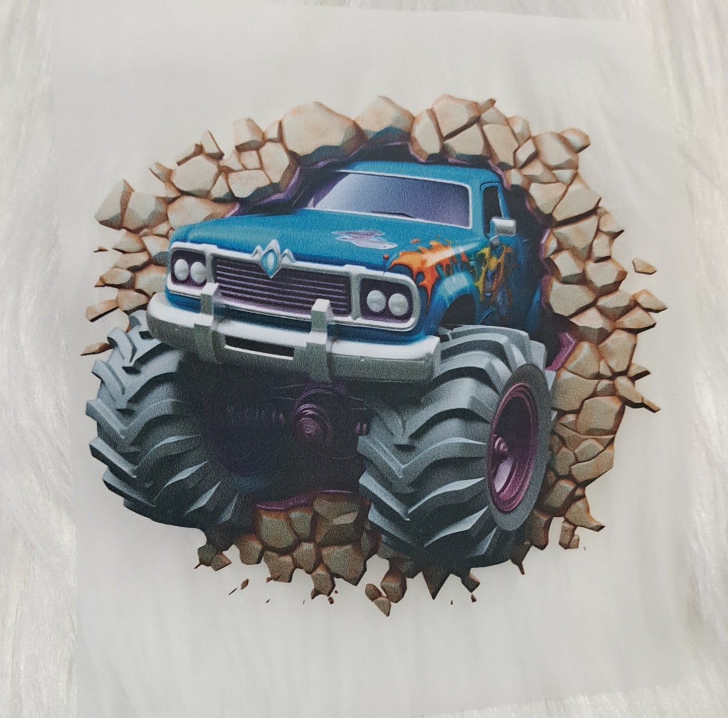 Bügelbild Monstertruck2