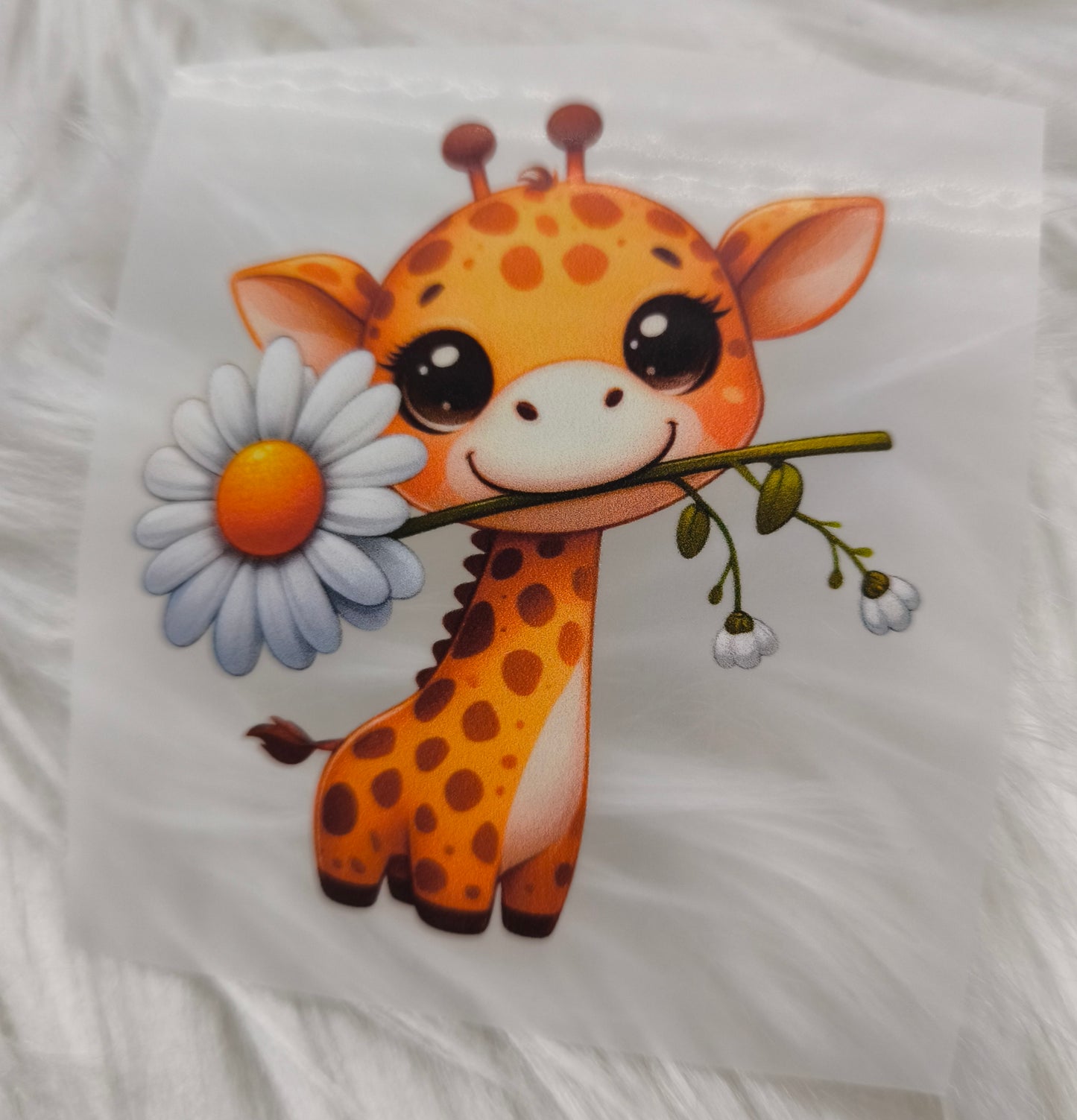 Bügelbild Giraffe